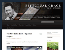 Tablet Screenshot of effectualgrace.com
